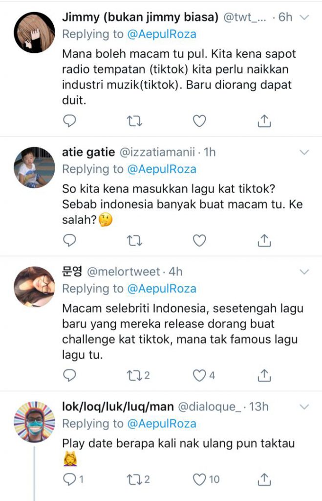 “Orang Akan Mengabaikan Perkara Ini,”- Lagu Tik Tok Dimainkan Dalam Radio, Aepul Roza Beri Pendapat