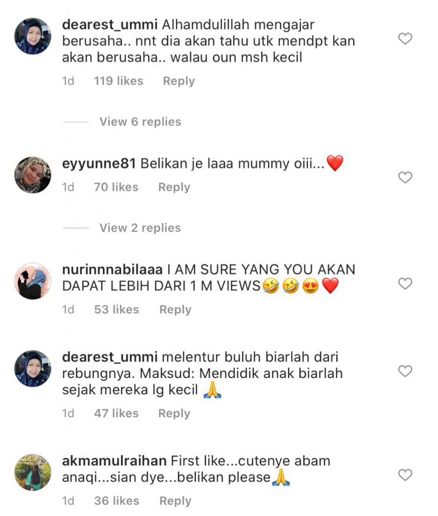 “Melentur Buluh Biarlah Dari Rebungnya…”- Beri Dorongan, Netizen Puji Cara Amyra Rosli Didik Anak