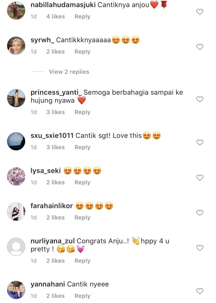 Kelihatan Ayu Berhijab, Ini Foto Indah Sekitar Majlis Resepsi Zarina Anjoulie