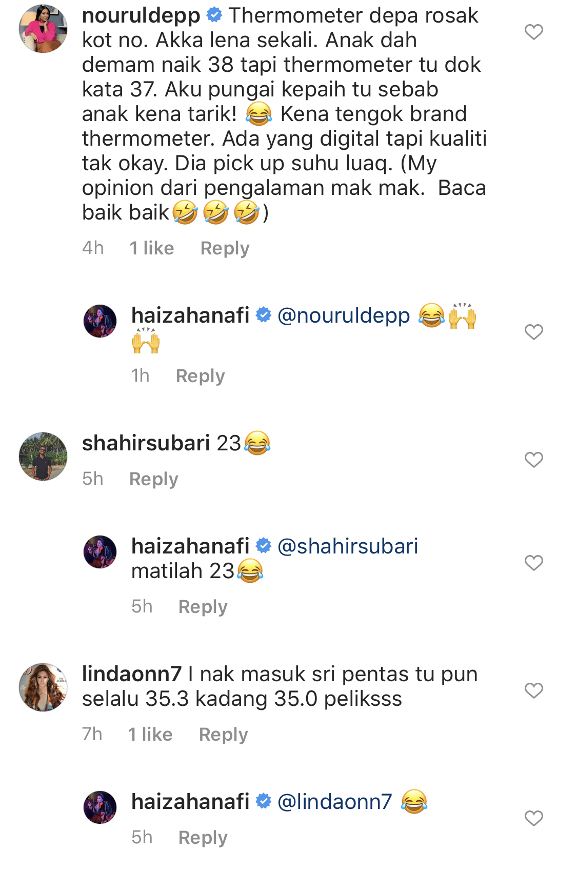 “Bukan Asal Murah Onz,” – Thermometer Tak Berkualiti & Bacaan Suhu Tak Tepat, Haiza Hanafi Tegur Pemilik Restoran