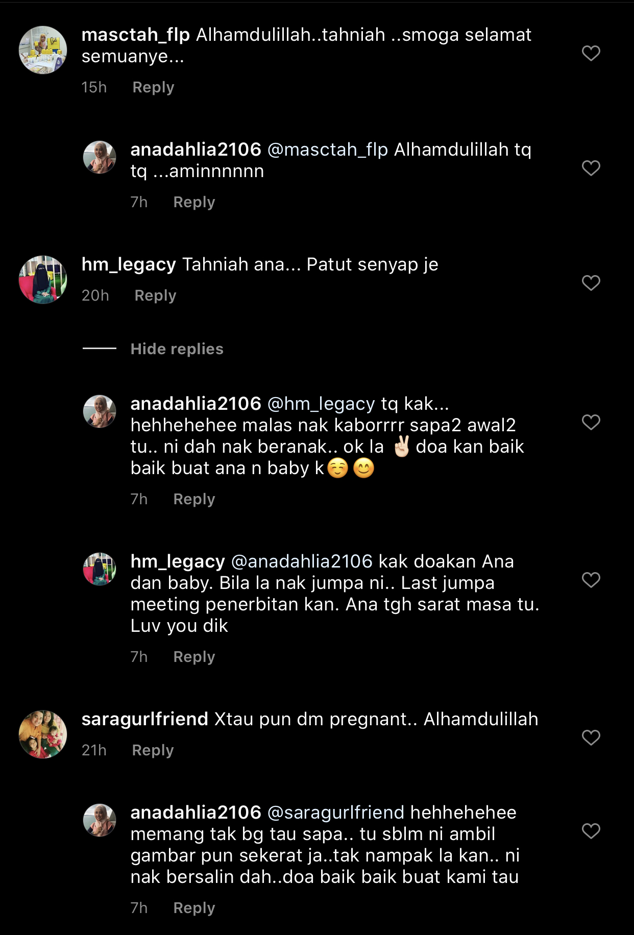 &#8220;Nak Bersalin Dah, Doa Yang Baik-Baik Buat Kami Tau,&#8221; &#8211; Low Profile, Ana Dahlia Rupanya Sedang Tunggu Hari Timang Anak Kedua