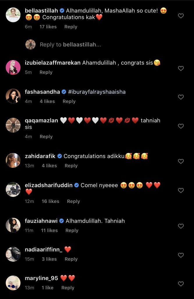 “MasyaAllah So Cute,” – Fasha Sandha Kongsi Foto Dan Video Sejurus Bersalin, Dedah Nama Anak Ketiganya