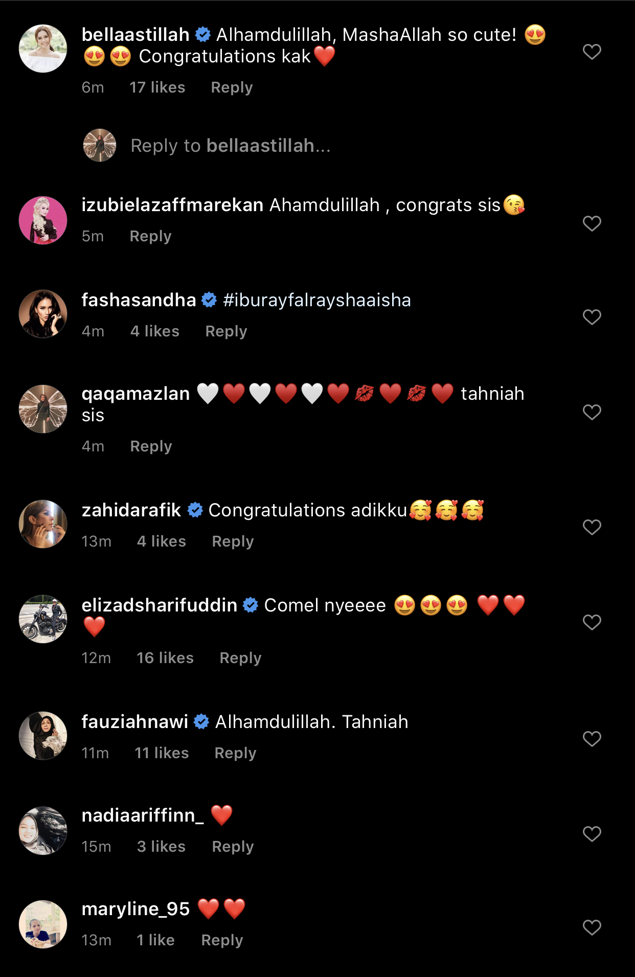“MasyaAllah So Cute,” – Fasha Sandha Kongsi Foto Dan Video Sejurus Bersalin, Dedah Nama Anak Ketiganya