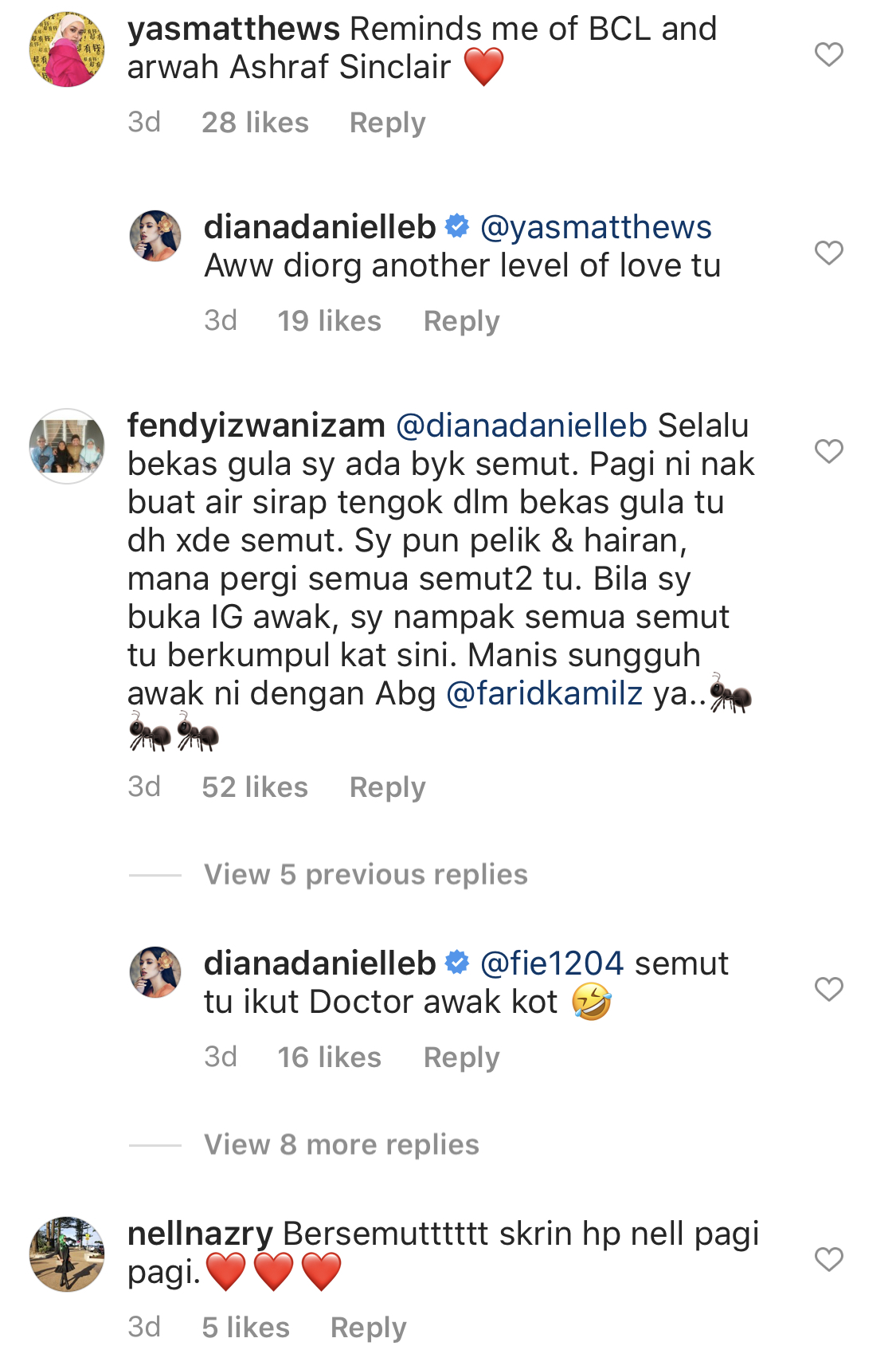 “Reminds Me Of BCL &#038; Arwah Ashraf Sinclair,” &#8211; Kucup Pipi Farid Kamil Atas Kapal, Video ‘Sweet’ Diana Danielle Buat Ramai Teruja