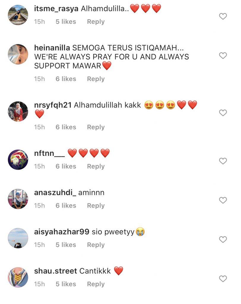 “Doakan Mawar Sentiasa Beristiqomah,” – Sempena Awal Muharram & Sedang Hamil Anak Kedua, Mawar Rashid Kini Berhijab Menutup Aurat