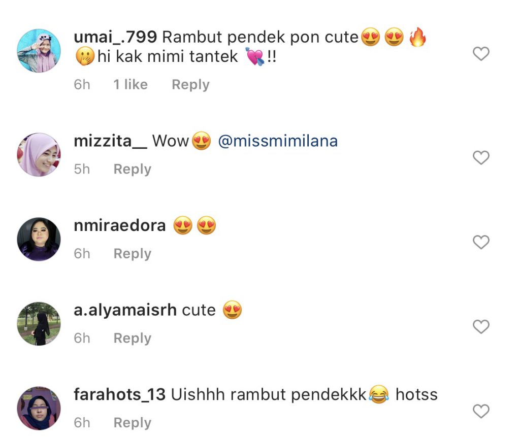 Berambut Pendek, Ramai Kata Mimi Lana “Sangat Cute &#038; Hot!”