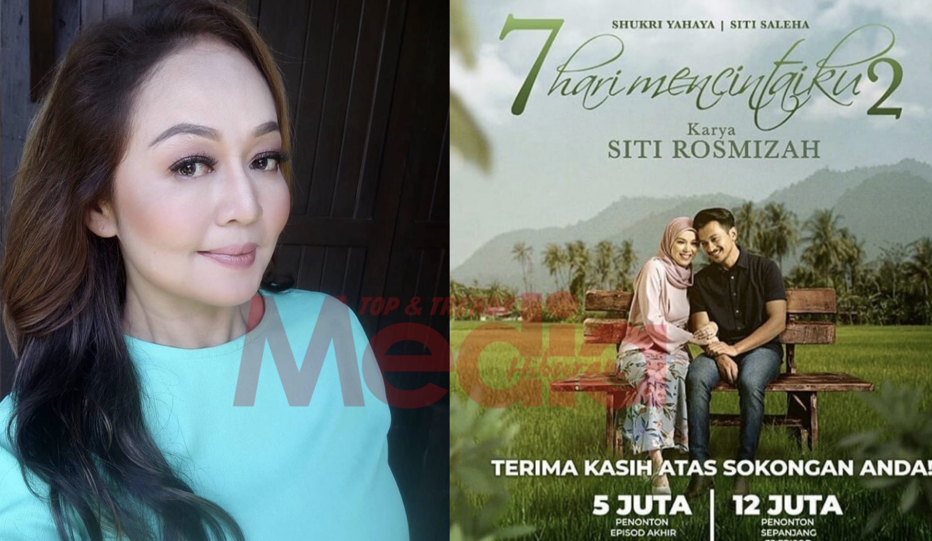 “Walaupun Ada Segelintir Yang Jijik,”- Drama 7 Hari Mencintaiku 2 Raih 12 Juta Penonton, Jasmin Hamid Panjat Rasa Syukur