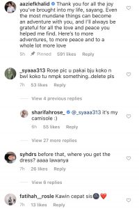 “Dating You Was The Best Decision I Dive Into,”- Genap Setahun Bersama, Manis Betul Ucapan Sharifah Rose Buat Aazief Khalid