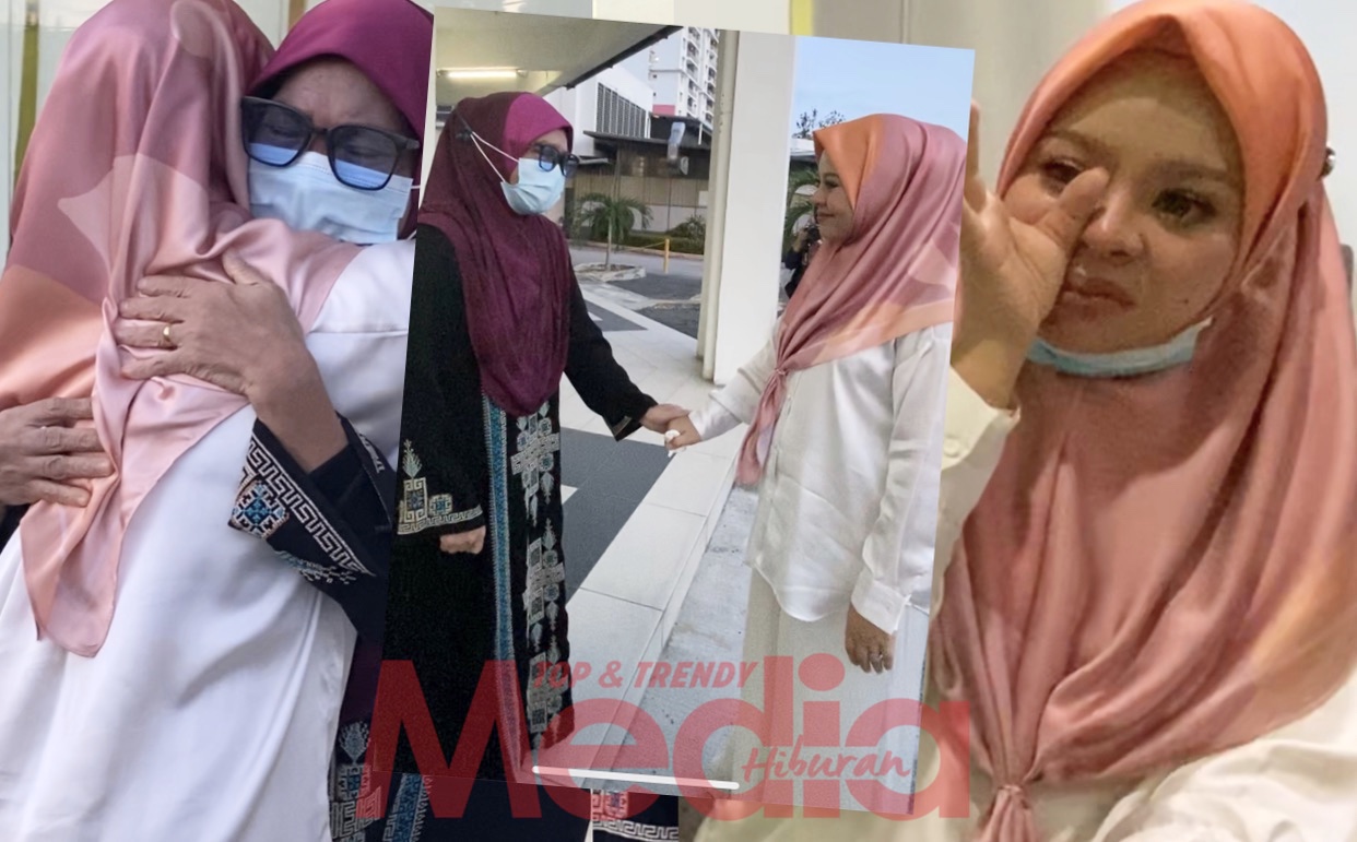 “Saya Tak Percaya Dan Tidak Terkata-Kata,” – Berlinang Air Mata Alina Hassan Terima Bantuan Rawatan Mata Daripada Siti Sarah