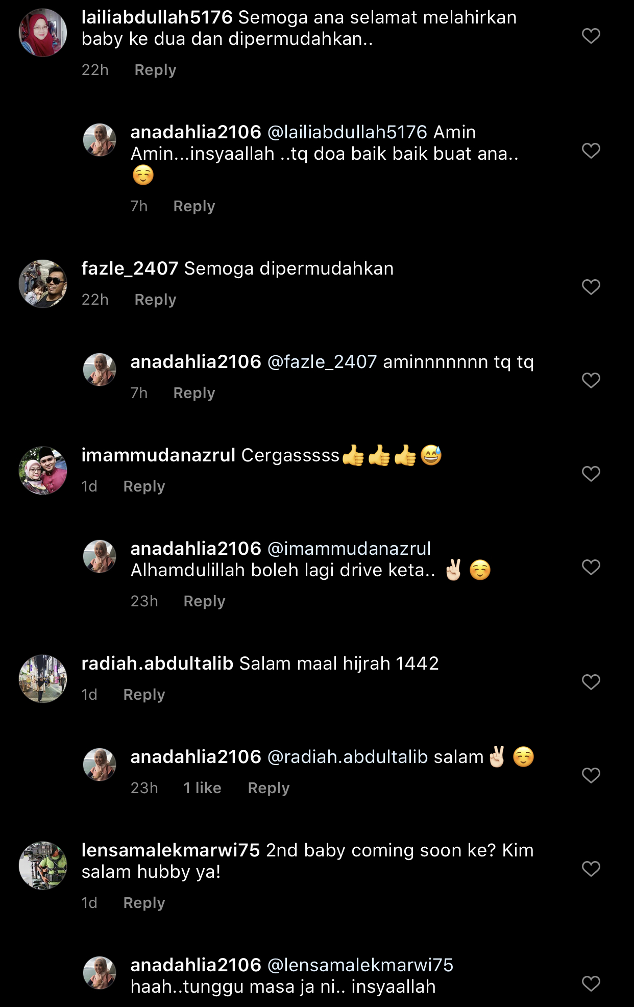 “Nak Bersalin Dah, Doa Yang Baik-Baik Buat Kami Tau,” – Low Profile, Ana Dahlia Rupanya Sedang Tunggu Hari Timang Anak Kedua