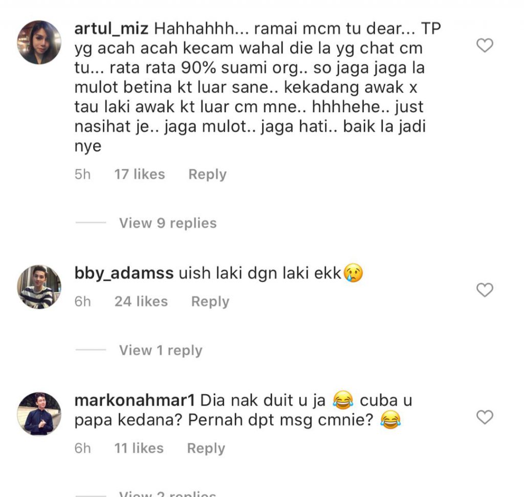 “Jom I Nak Puaskan You…” &#8211; Safiey Illias Terima Komen Berbaur Lucah