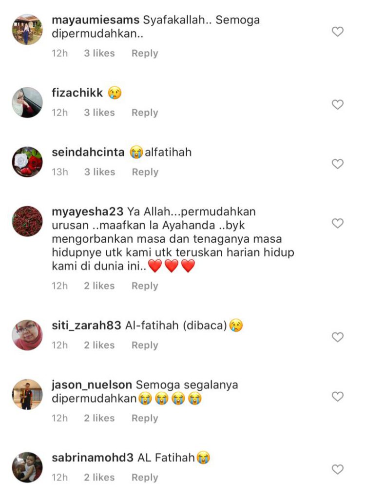 “Kau Permudahkanlah Urusan Ayahanda Kami…” – Uzur & Terlantar, Didie Alias Mohon Doakan Pelakon Veteran Abu Bakar Juah