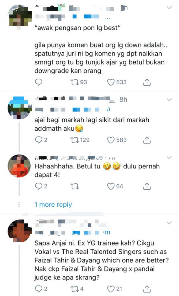 “Markah Paling Sikit Yang Juri Bagi Dalam Sejarah,” &#8211; Beri 2 Markah Kepada Peserta Big Stage, Penjurian Ajai Dapat Reaksi Netizen