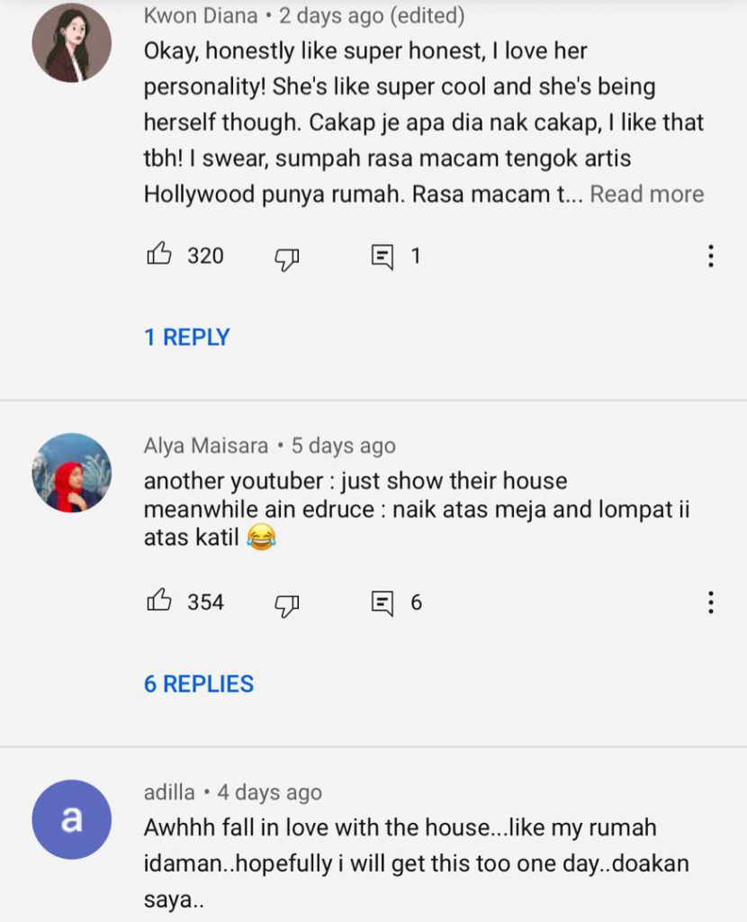 “Sangat Merendah Diri…,” – Wow! Ain Edruce Buat ‘Home Tour’, Raih Pujian Peminat