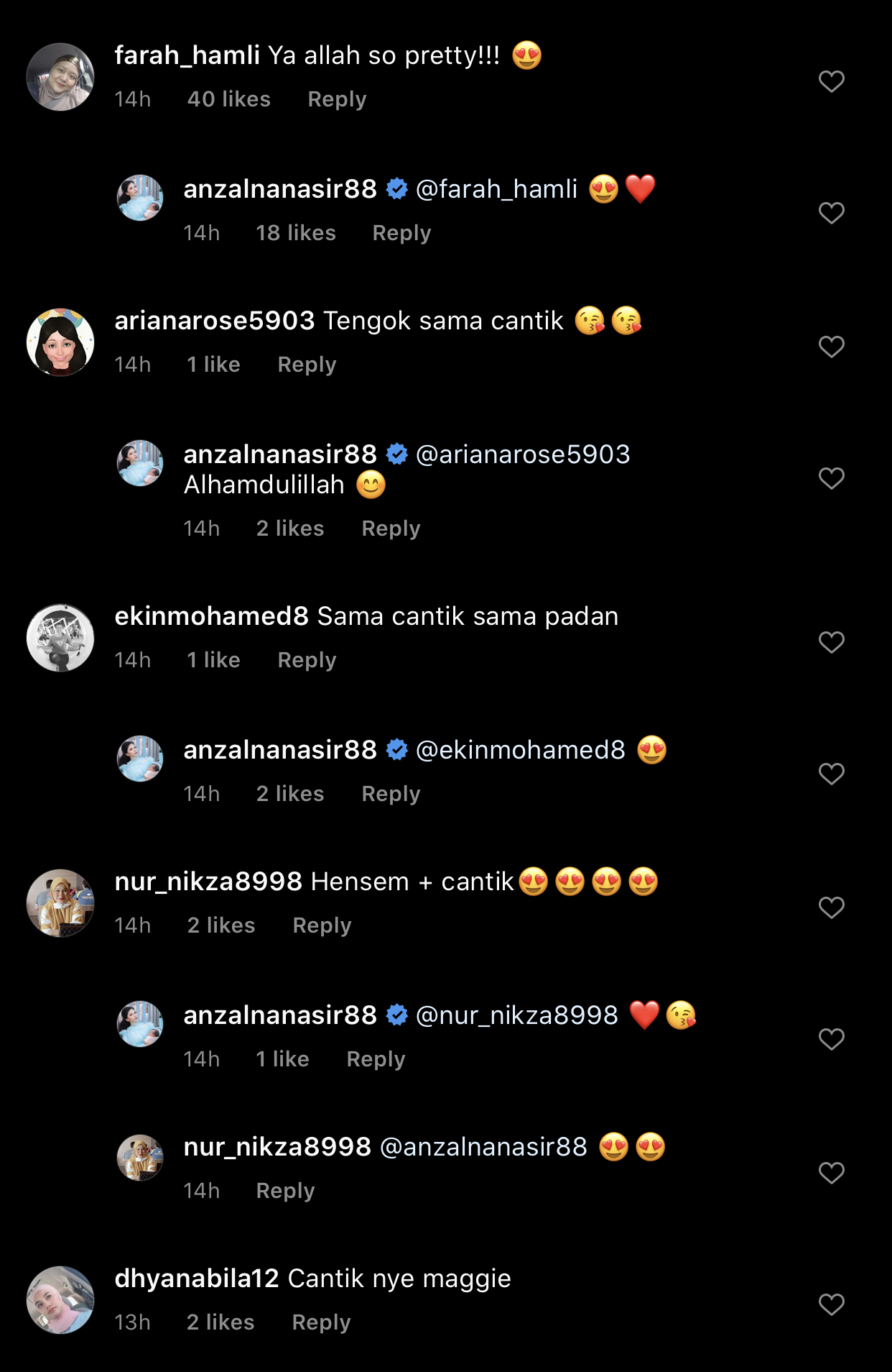 [GAMBAR] “Sama Cantik Sama Padan,” – Tampil Anggun & Sedondon Putih Bersama Suami, Adik Bongsu Anzalna Nasir Selamat Bergelar Isteri