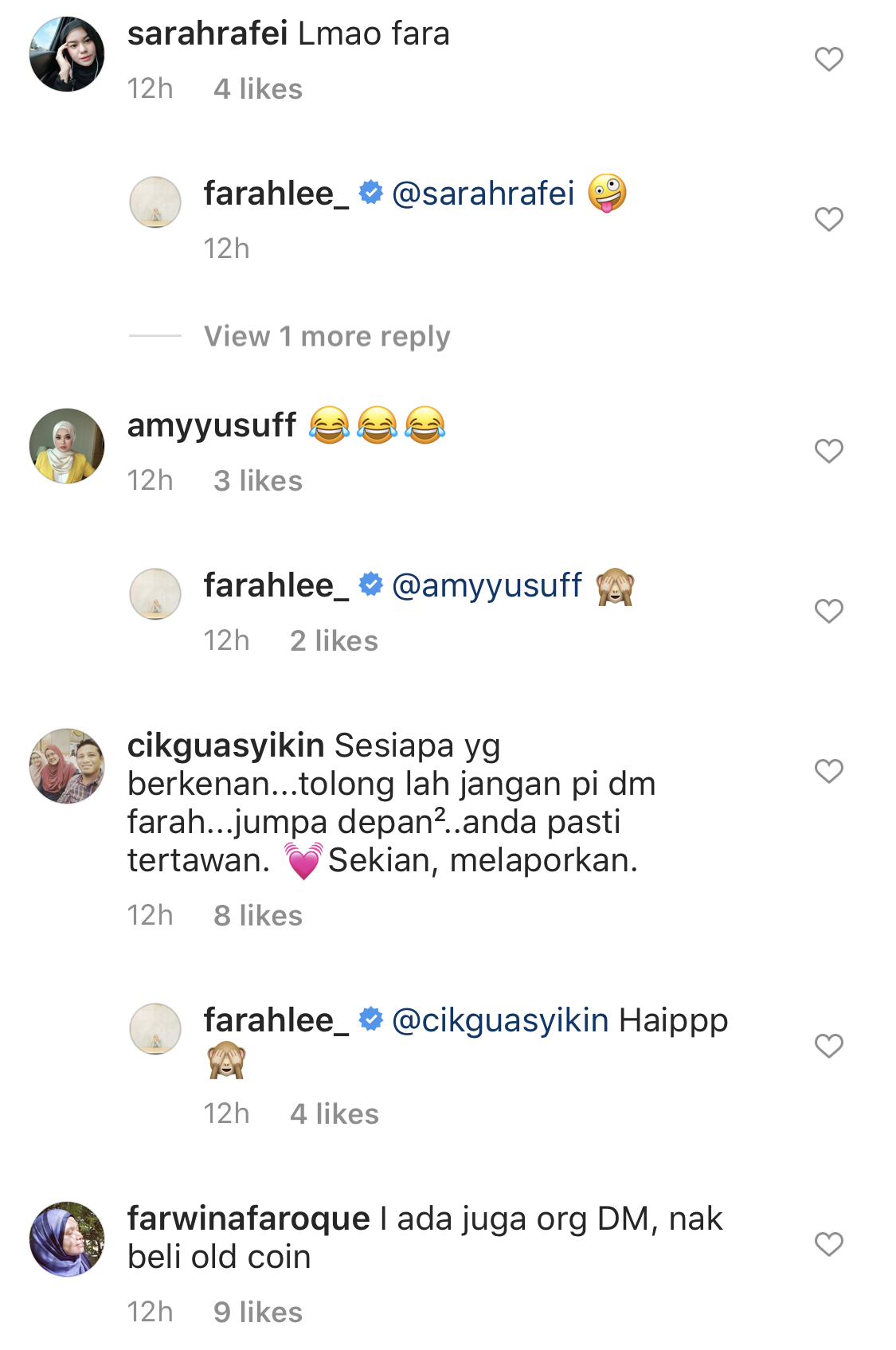“Takdelah Dorang Keep DM Omma,”- Beri Respon Kisah Pertemuan Mira Filzah & Wan Emir, Farah Lee Tak Nak Kahwin Sebab?