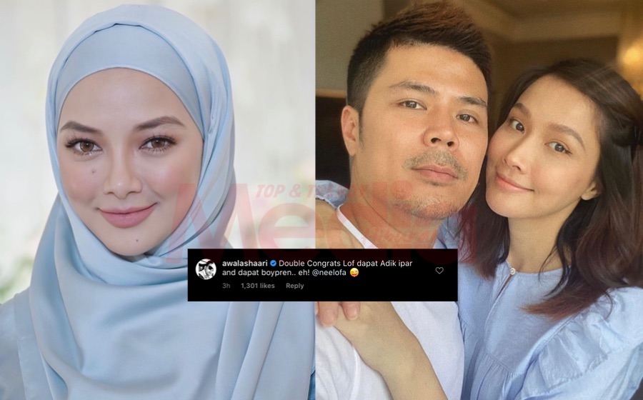 “Double Congrats, Dapat Adik Ipar And Dapat Boyfriend,” – Awal Ashaari Usik Neelofa