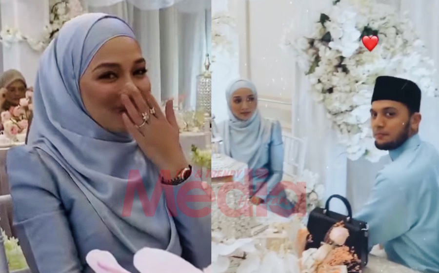 [GAMBAR] Segak Berbaju Melayu, Kehadiran PU Riz Yang Sedondon Dengan Ahli Keluarga Neelofa Pada Majlis Kahwin Curi Perhatian Ramai Orang