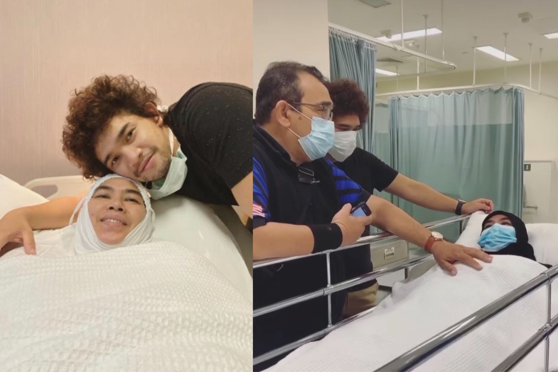 “Angah Sayang Mak, Jumpa Lagi 11 Jam,”- Jalani Pembedahan Major, Nadzmi Adhwa Mohon Peminat Doakan Ibu