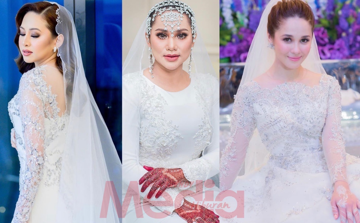 [GAMBAR] Mira Filzah Bakal Bergelar Isteri Malam Ini, 6 Busana Pengantin Artis Terkenal Kita Pun Tak Jemu Dipandang!