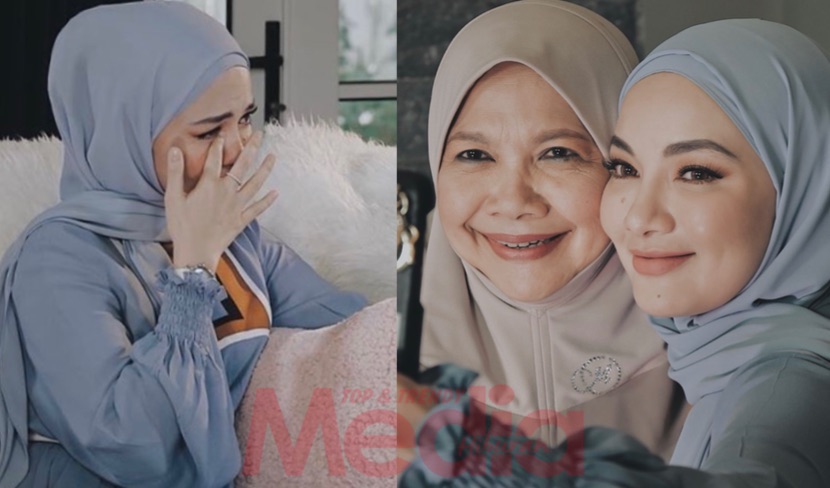 Apa Yang Dibualkan? Neelofa Kesat Air Mata Di Samping Prof Muhaya