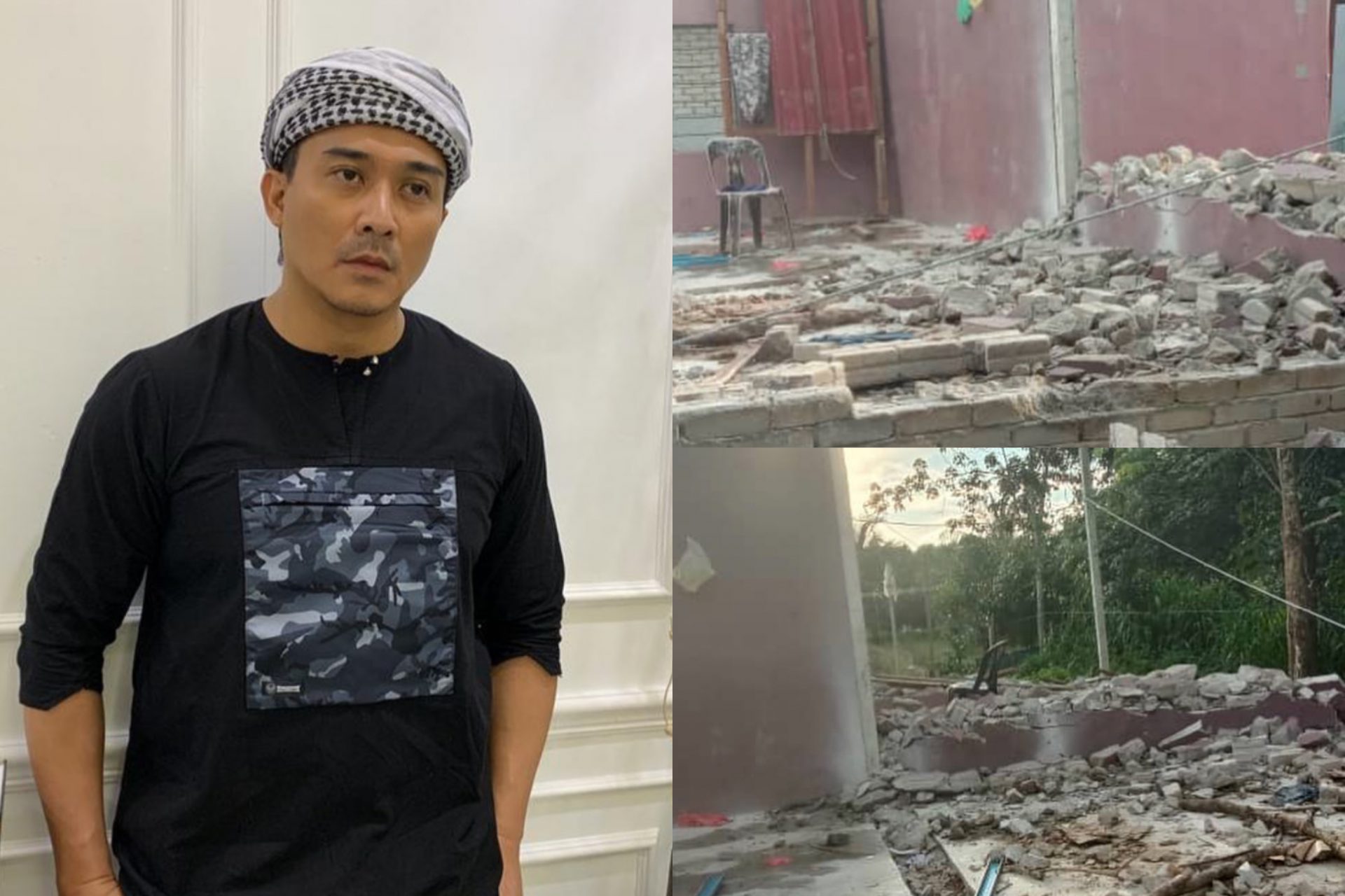 “Please Jangan Tanya Kenapa…,”- Aaron Aziz Kecewa Sekolah Tahfiz Miliknya Di Langkawi Dirobohkan