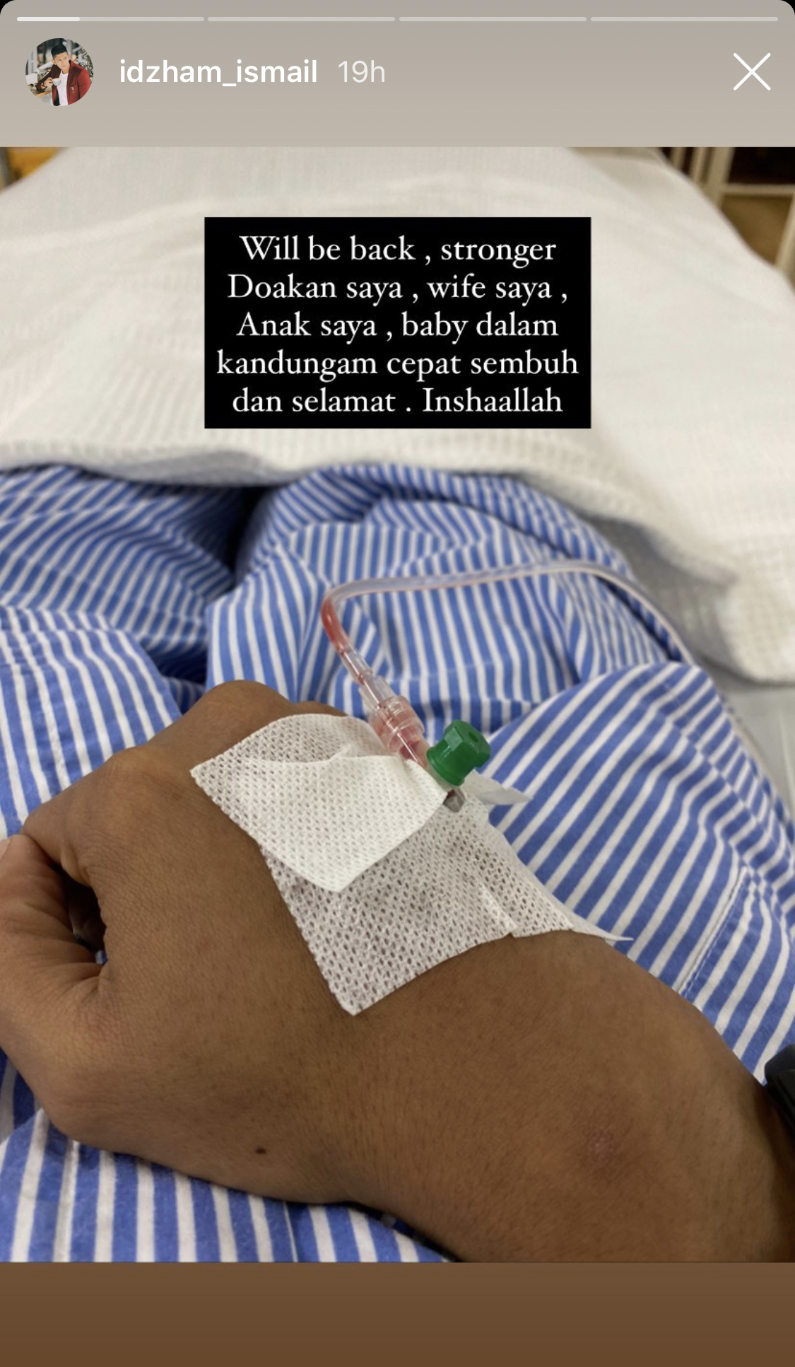 “Doakan Baby Dalam Kandungan Selamat,” &#8211; Satu Famili Masuk Hospital, Apa Yang Berlaku Pada Keluarga Idzham Ismail?