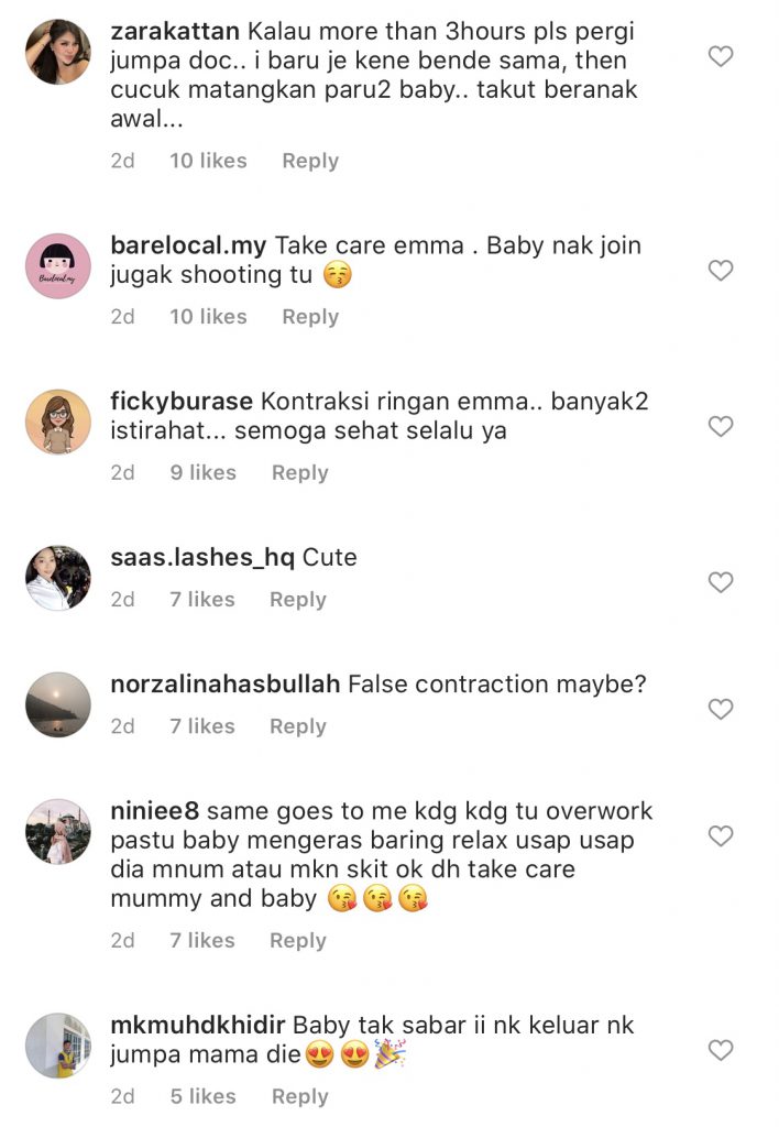 “Sakit Sangat Tapi Cuba Tenang Dan Selawat,” – Emma Maembong Alami Sakit Perut Di Set Penggambaran