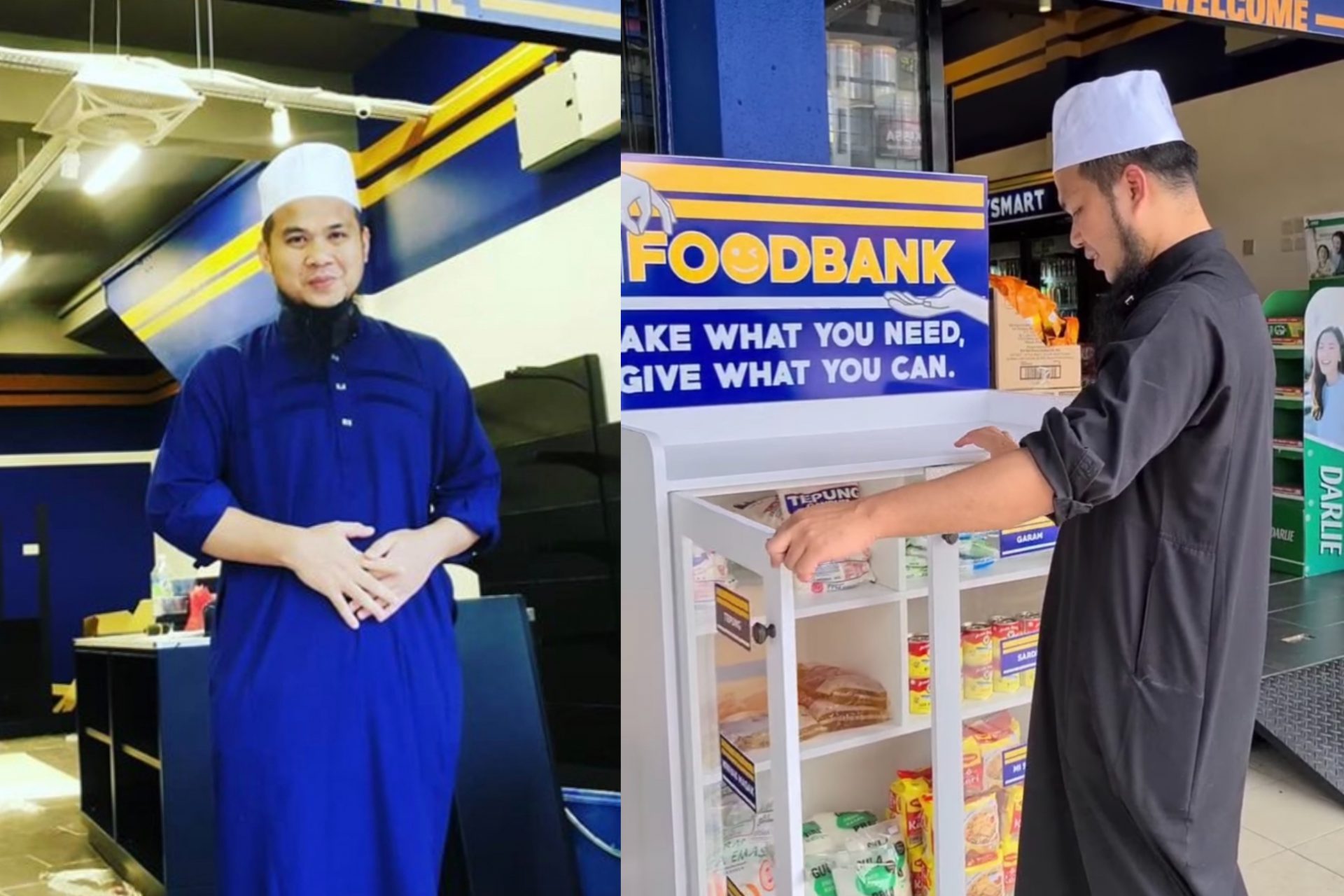 &#8220;Ambil Sahaja Free Je, Tak Mengira Bangsa &#038; Agama,&#8221;- Lancar Elewsmart Food Bank, Ustaz Ebit Liew Kenang Zaman Susah