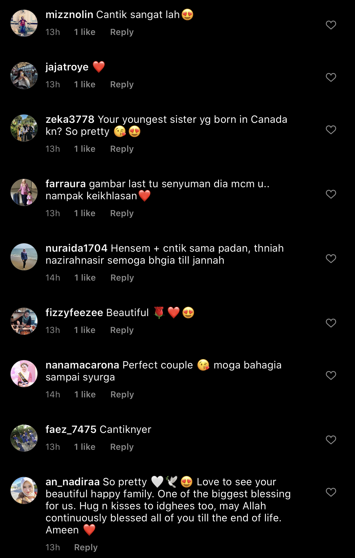 [GAMBAR] “Sama Cantik Sama Padan,” – Tampil Anggun & Sedondon Putih Bersama Suami, Adik Bongsu Anzalna Nasir Selamat Bergelar Isteri