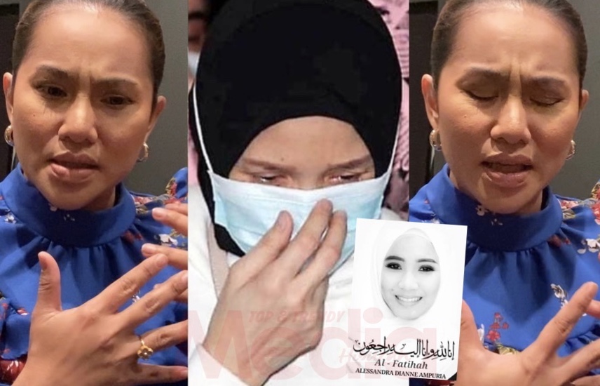 “Dia Sudah Tiada Dan Kau Masih Lagi… Apa Yang Dimarahkan Sangat?,” – Elly Mazlein Terkesan, Sifatkan Arwah Sandra Anak Yang Baik