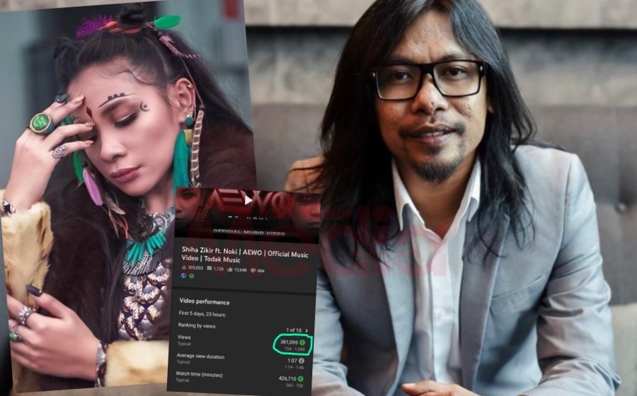 “Jika Tidak, Mungkin MV AEWO Sudah Cecah 1 Juta Penonton…,” – Isu Views Lagu Shiha Zikir ‘Ghaib’, Todak Music Tunggu Jawapan YouTube