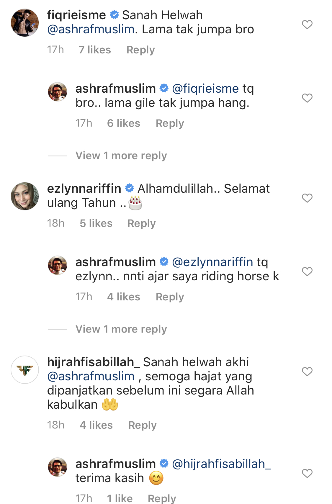 “Syurgalah Tempatmu Wahai Bidadari-Bidadariku,”- Dua Isteri Buat Kejutan Hari Lahir Ashraf Muslim