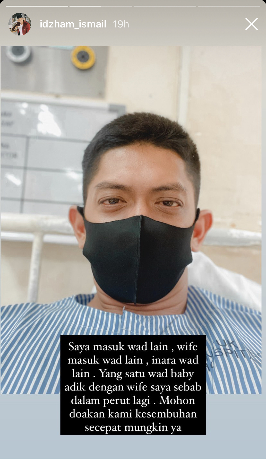 “Doakan Baby Dalam Kandungan Selamat,” – Satu Famili Masuk Hospital, Apa Yang Berlaku Pada Keluarga Idzham Ismail?