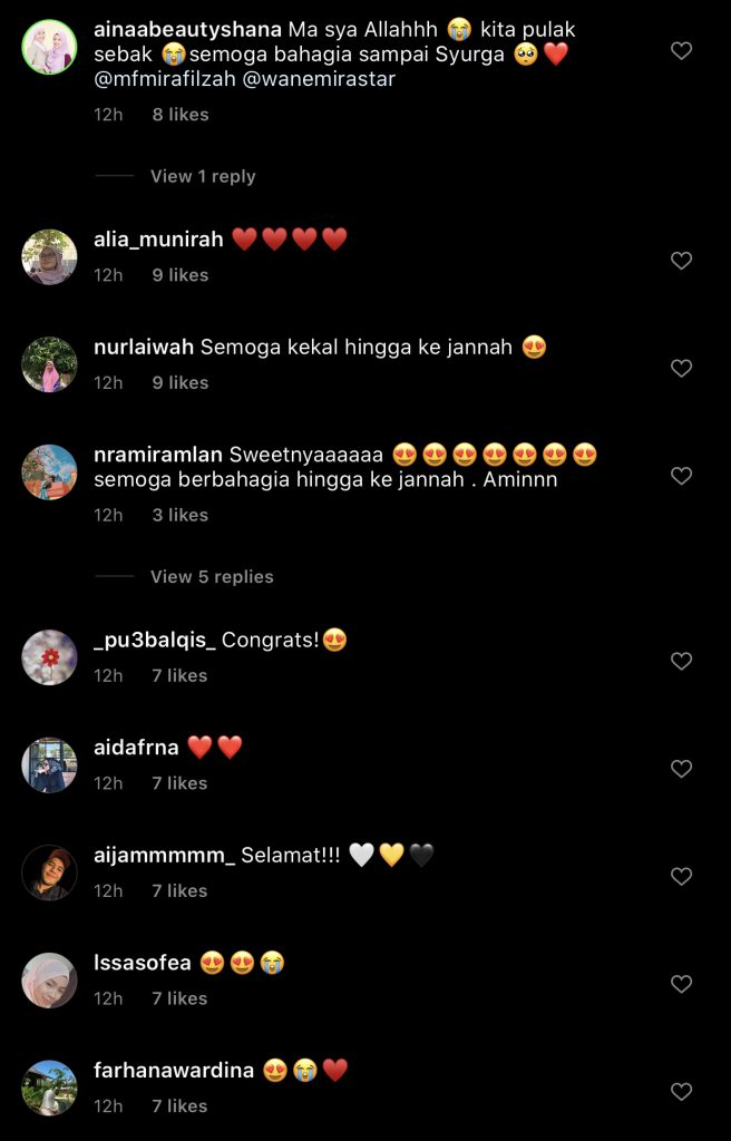 “Nur Amirah Filzah Isteriku&#8230;,” &#8211; Mahu Sama-Sama Mencari Syurga, Buat Pertama Kali Emir Astar Kongsi Foto Permaisuri Hati Di IG