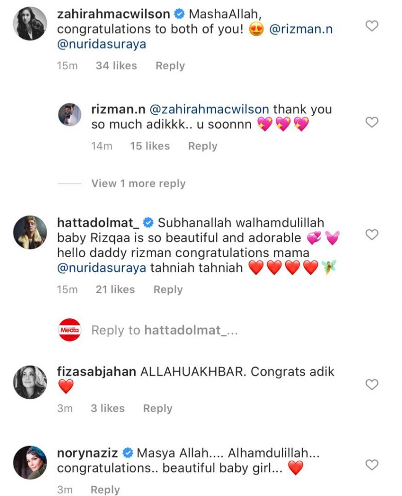 “Alhamdulillah, Telah Lahir Insan Yang Dinanti,” – Pereka Fesyen Rizman Nordin Selamat Timang Cahaya Mata, Tahniah!