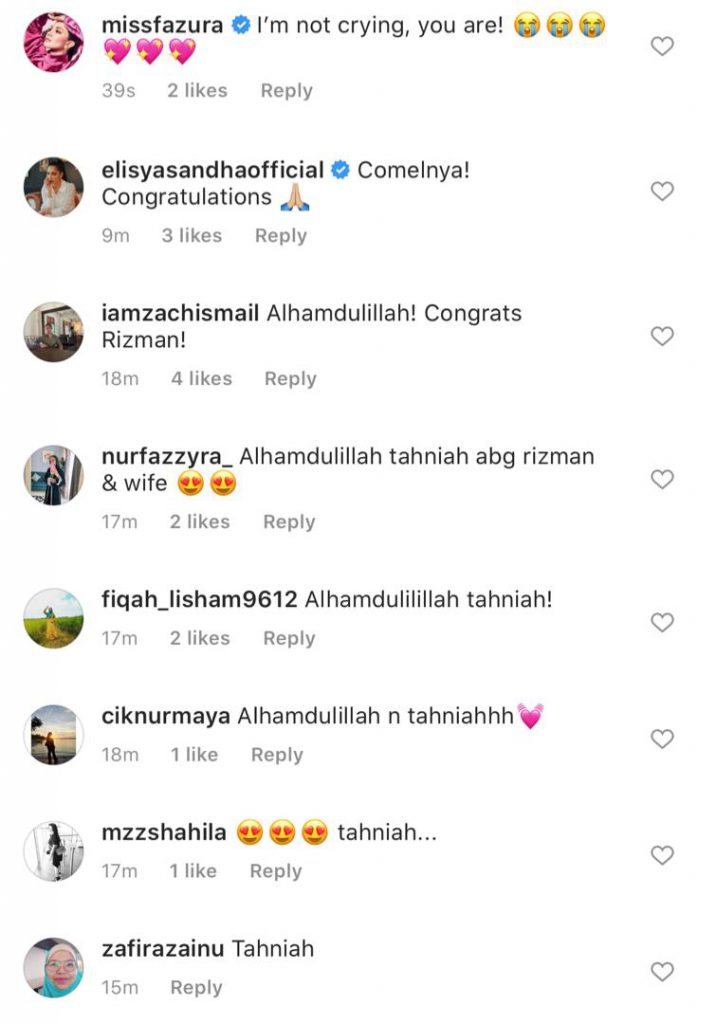 “Alhamdulillah, Telah Lahir Insan Yang Dinanti,” – Pereka Fesyen Rizman Nordin Selamat Timang Cahaya Mata, Tahniah!
