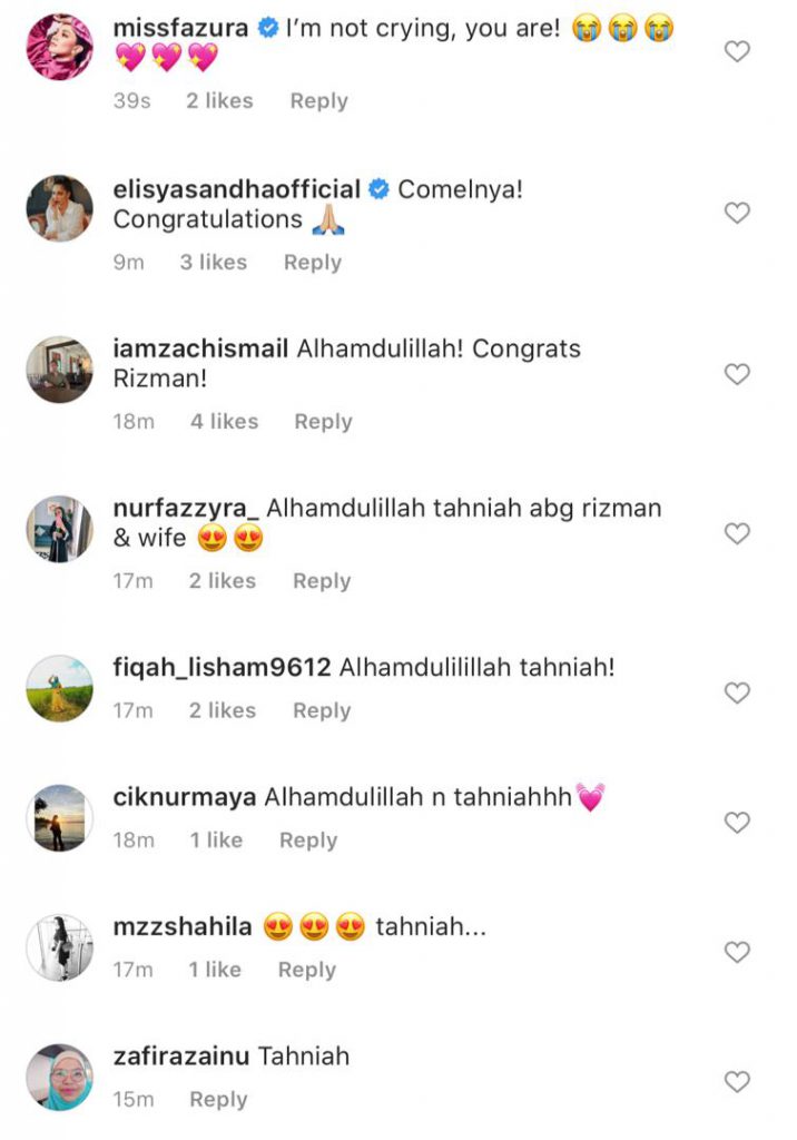 “Alhamdulillah, Telah Lahir Insan Yang Dinanti,” &#8211; Pereka Fesyen Rizman Nordin Selamat Timang Cahaya Mata, Tahniah!