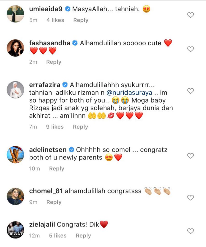 “Alhamdulillah, Telah Lahir Insan Yang Dinanti,” &#8211; Pereka Fesyen Rizman Nordin Selamat Timang Cahaya Mata, Tahniah!