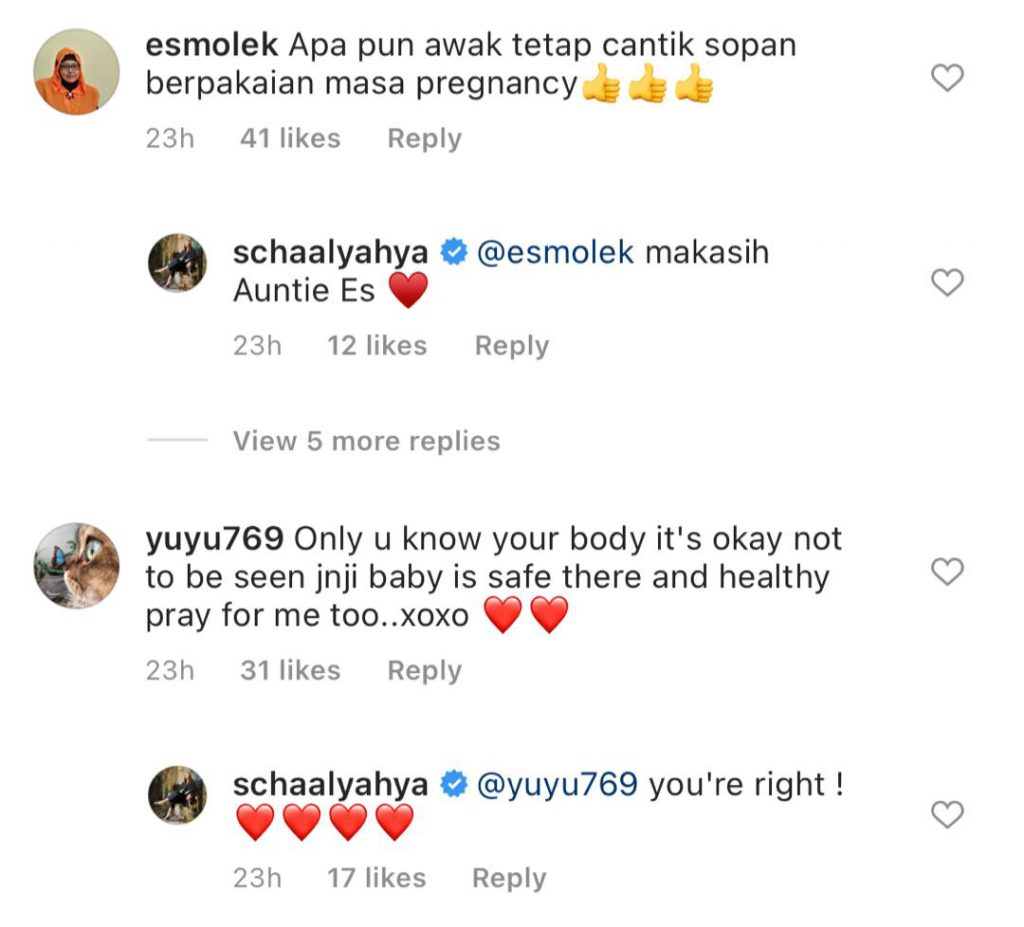 “Bukan Sorok Cuma Kurang Nampak,” – Hamil 5 Bulan, Ada Tanya Fasal ‘Baby Bump’, Ini Jawapan Scha AlYahya