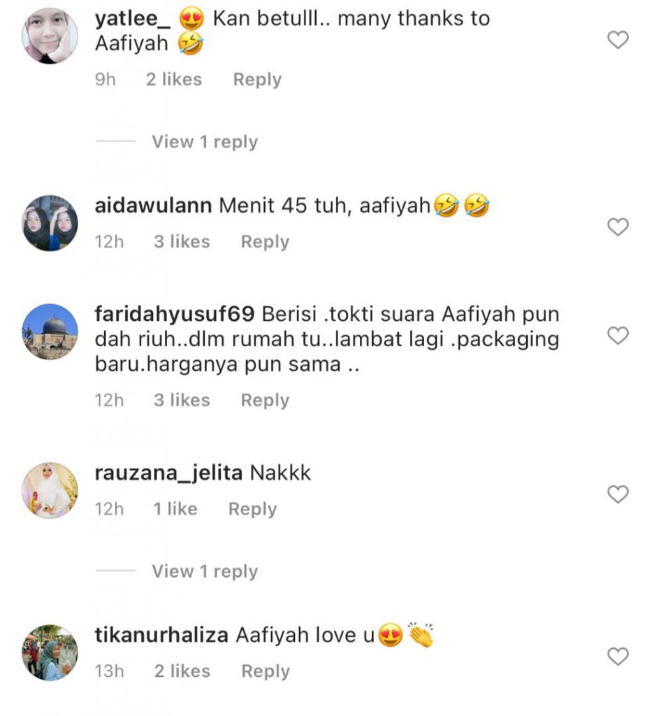 “Macam Bagi Pentunjuk,” &#8211; Spontan Aafiyah Nak Cium Perut, Ramai Buat Spekulasi Tok Ti Kini Hamil Anak Kedua