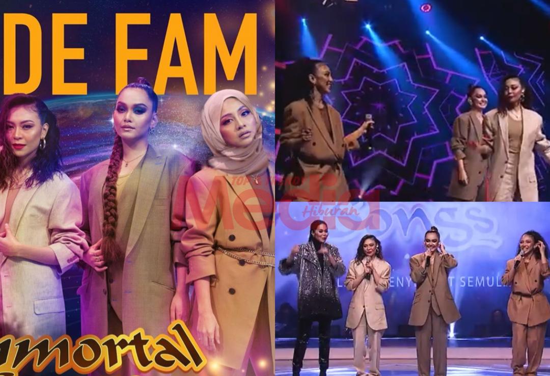 “Persembahan Terbaik,” &#8211; Penuh Dengan Energi &#038; Kreatif, Peminat Suka De Fam Di Immortal Songs