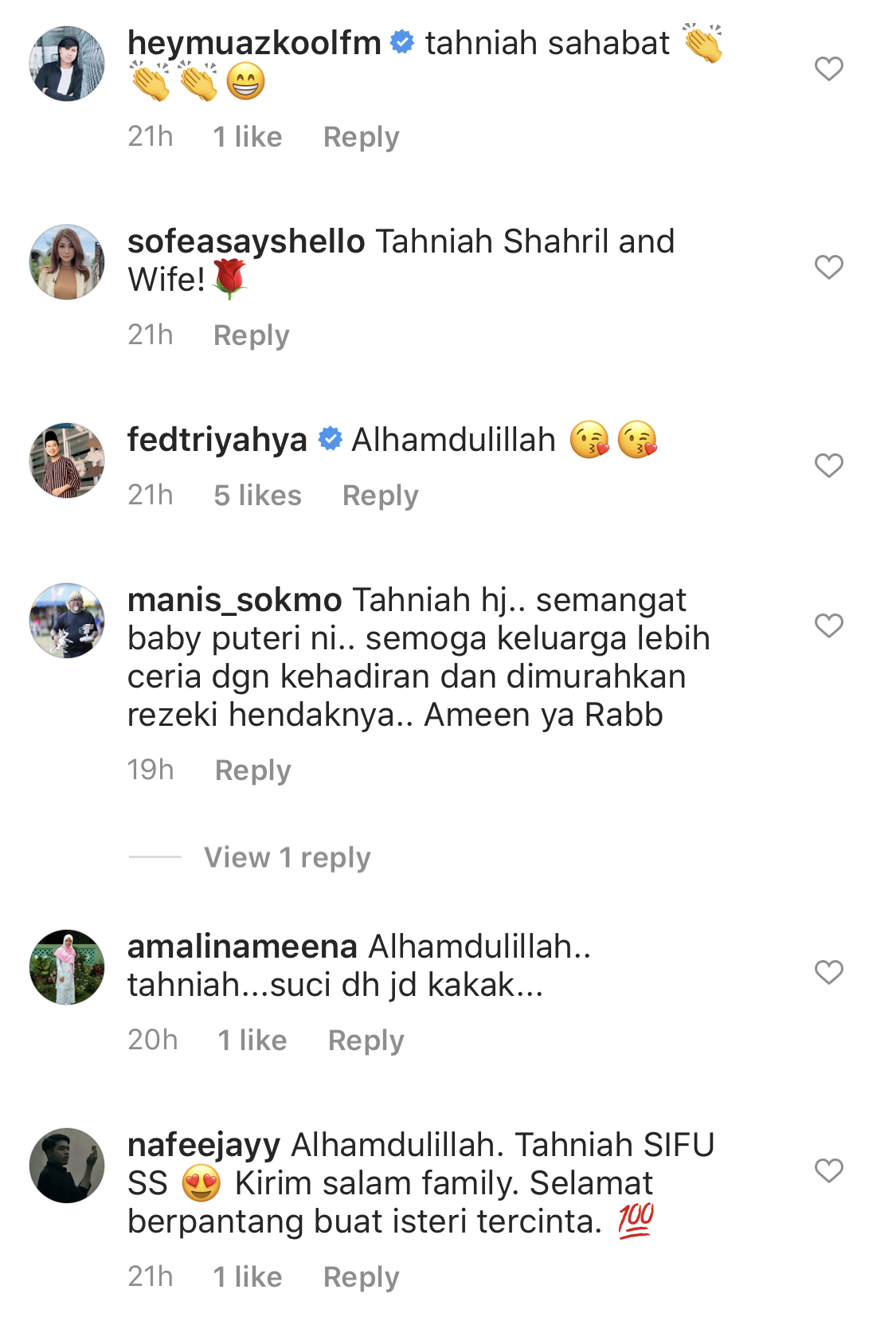 “Isteriku Tercinta,Terima Kasih,” – Penyampai Berita, Shahril Sarapudin Selamat Timang Cahaya Mata Ke-3