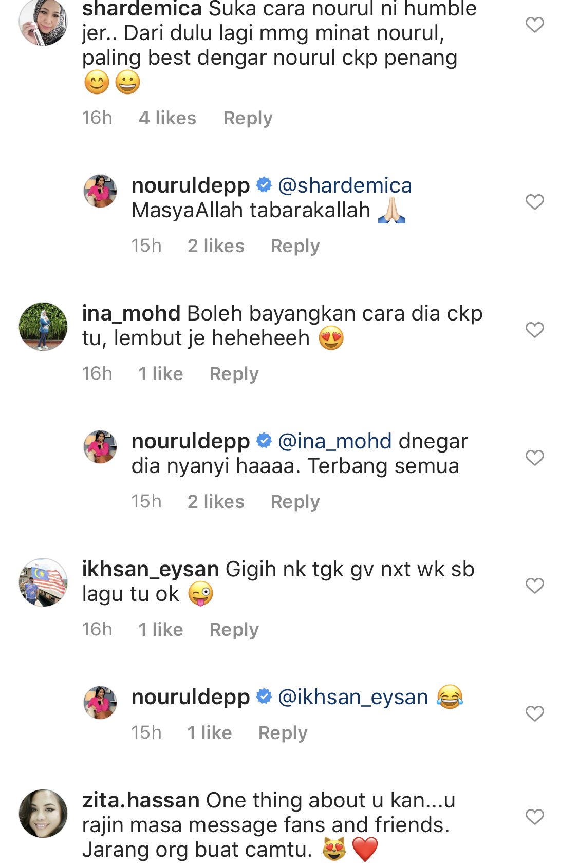 “Dah Nyanyi Beribu Kali, Mesti Dah Lain,” &#8211; Minta Restu Nyanyi Lagu Kerana Terluka, Ini Respon Balas Nourul Depp Buat Haslinda