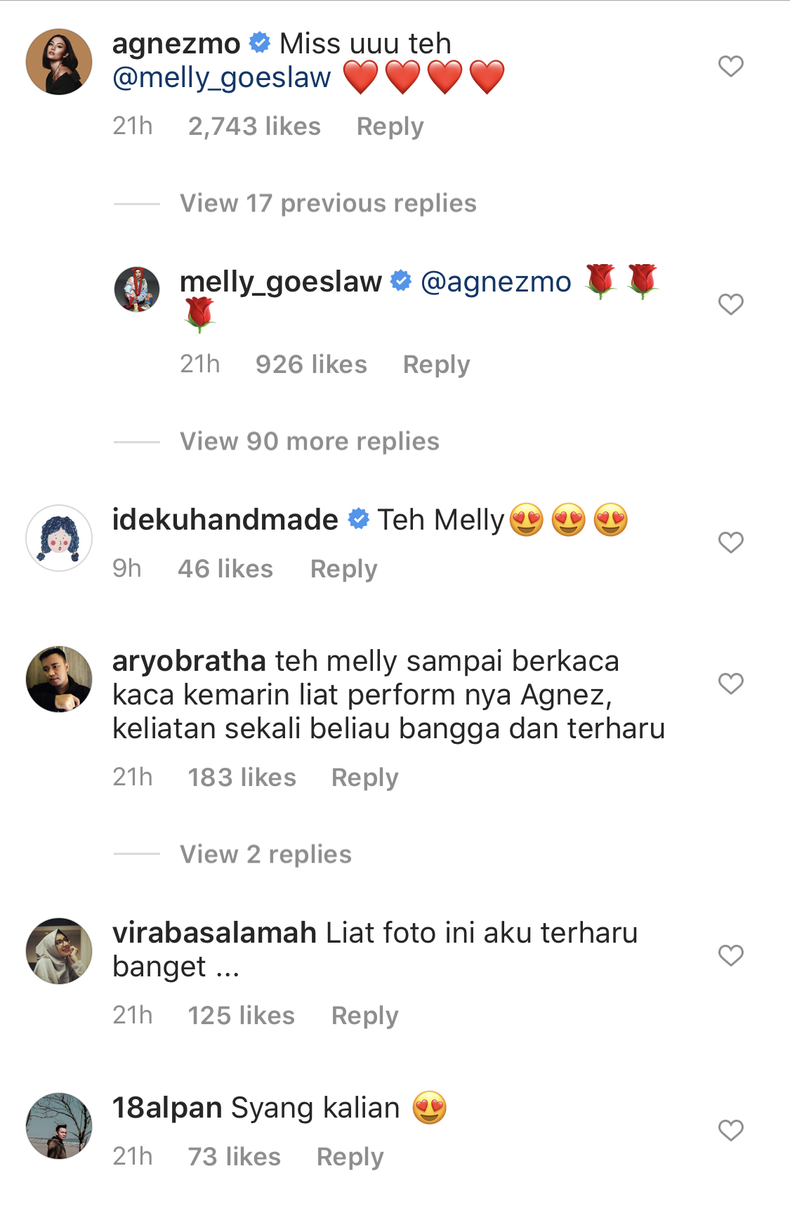 Tonton Live Show Agnez Monica, Melly Goeslow Kenang Memori 19 Tahun Dulu &#8211; “Satu-Satunya Anak Yang Mulutnya&#8230;”