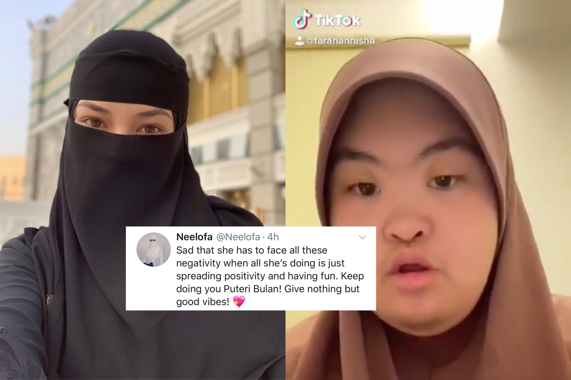 “Keep Doing You Puteri Bulan,” &#8211; Jadi Mangsa Buli Siber, Neelofa Pertahan Gadis Istimewa Di Tik Tok