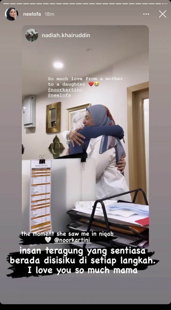 “Ya Allah Syukur Atas Hidayah Untuknya&#8230;,” &#8211; Dalam Syukur Si Ibu Dakap &#038; Kucup Neelofa, Penampilan Niqab Disambut Baik Semua