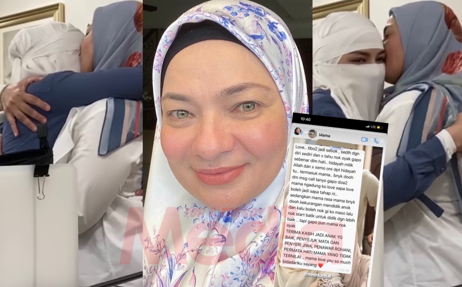 “Tanya Apa Doa Mama Ketika Mengandungkan Lofa…,” – Hidayah Milik Allah, Ini Teks Si Ibu Di WhatsApp Buat Neelofa