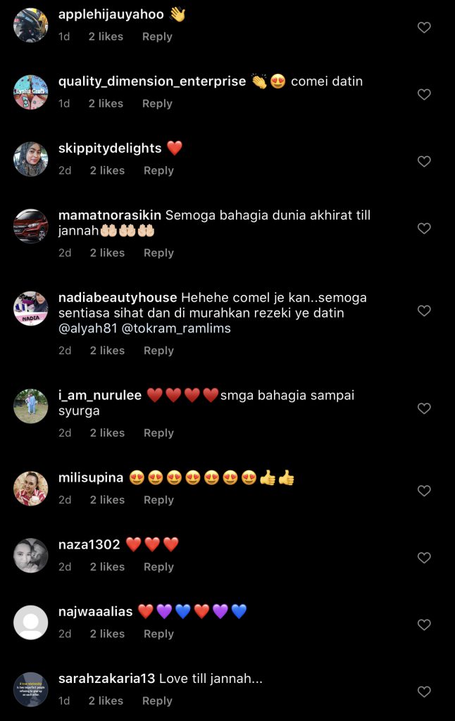 Ramai ‘Usik Manja’ Video Datin Alyah Bersama Tok Ram – “Me And My Apek”