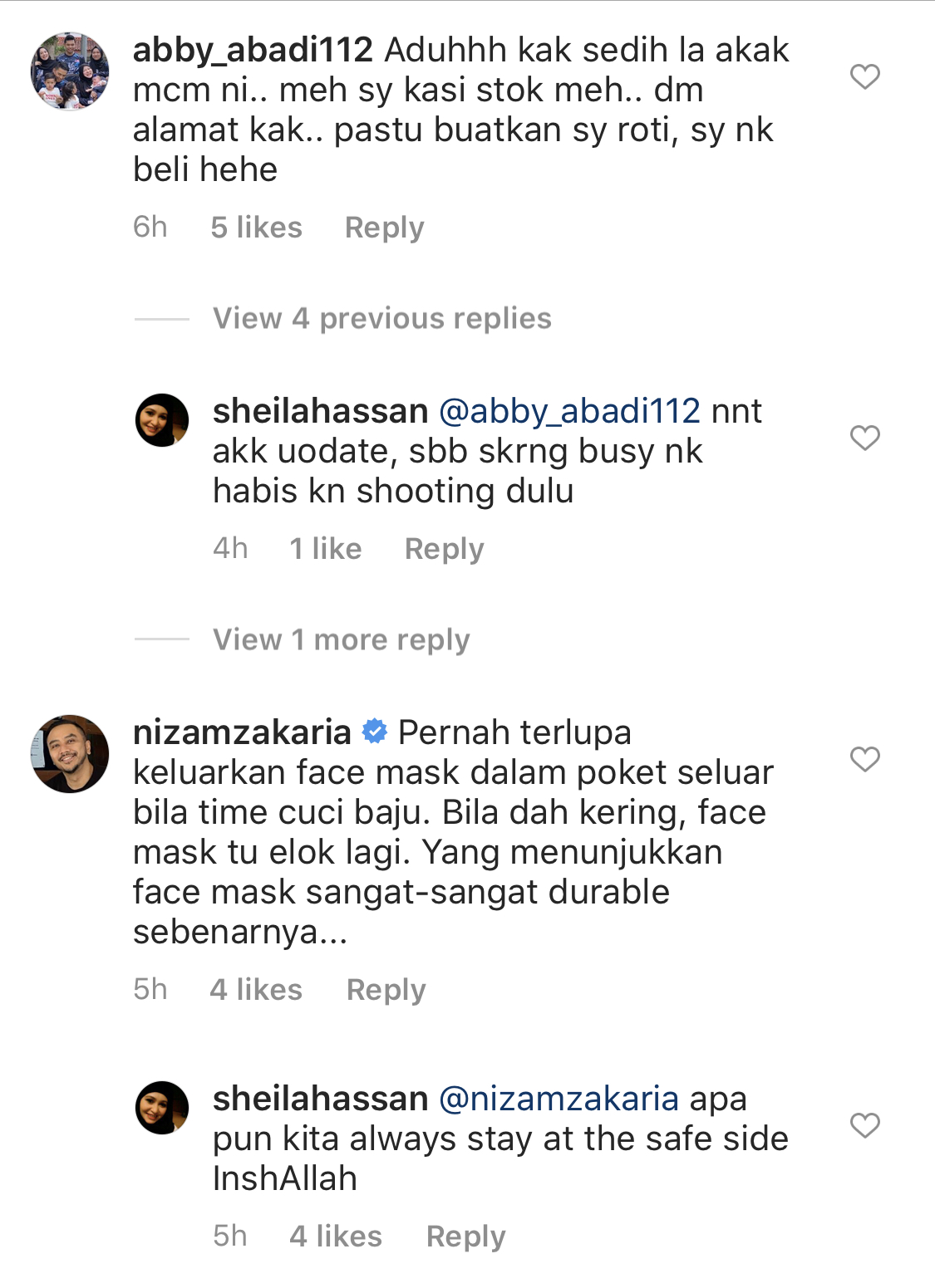 “It’s Just A General Education,” &#8211; Dikritik Gara-Gara Kongsi Video Cuci Semula Topeng Muka, Ini Penjelasan Sheila Mambo